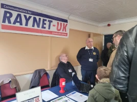 Phil and Barry manning the LSWC Rally stand